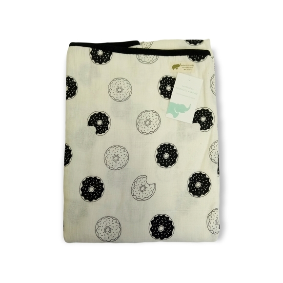Monica and Andy Blue Frenchie' Baby Blanket Bundle